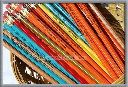 Basket of Pencils