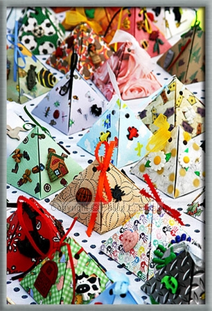 Paper Christmas Tree Ornaments