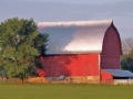 Barn at sunset - Central Michigan