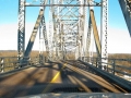 Crossing the Mississippi River at Lansing, Iowa