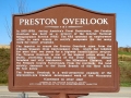 Preston Overlook Sign on MN 16