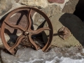 Pulley and Grinding Wheel