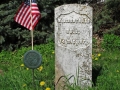 Civil War Era Gravestone - New Prospect, WI