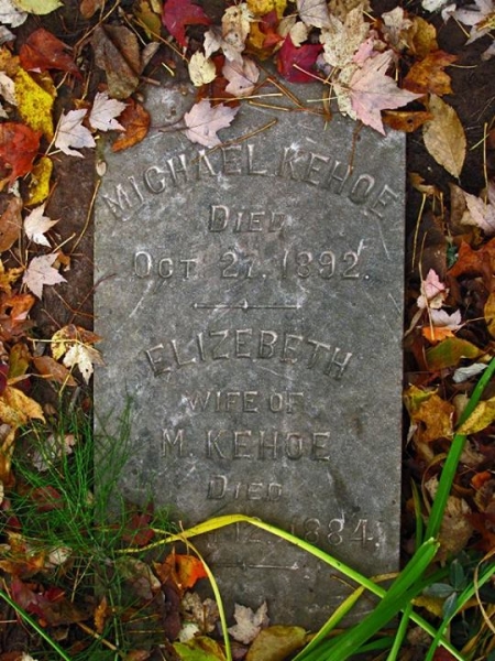Irish Hollow Cemetery - Rockland, Michigan