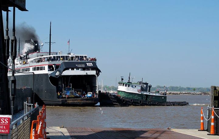 S.S. Badger Lake Michigan Car Ferry