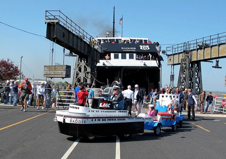S.S. Badger Lake Michigan Car Ferry