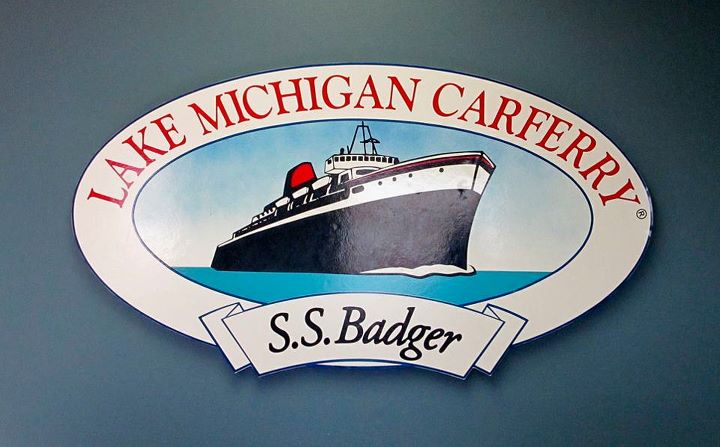 S.S. Badger Lake Michigan Car Ferry