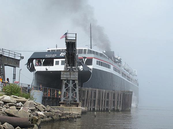 S.S. Badger Lake Michigan Car Ferry
