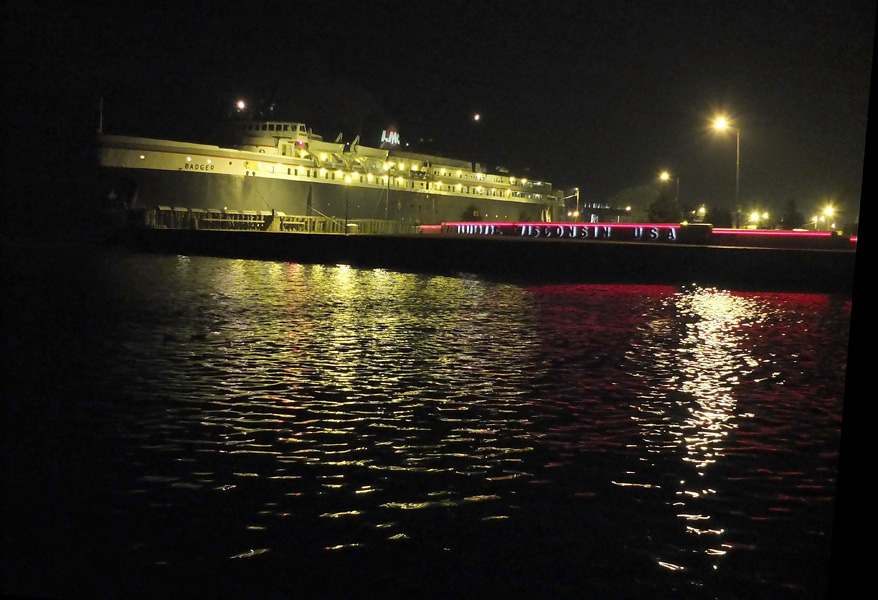 S.S. Badger Lake Michigan Car Ferry
