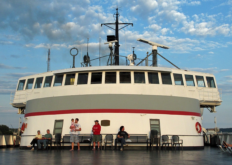 S.S. Badger Lake Michigan Car Ferry