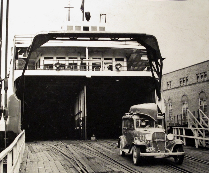 S.S. Badger Lake Michigan Car Ferry