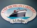 S.S. Badger Lake Michigan Car Ferry