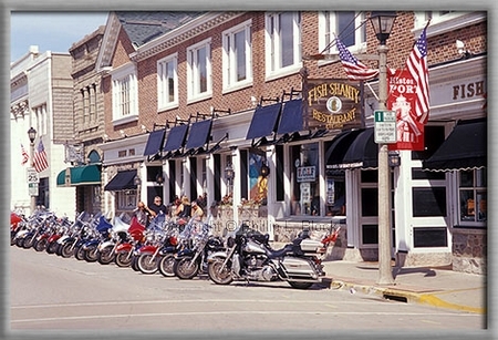 Harleys in Port - Harley Davidson 100th Anniversary (2003)