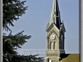 St. Mary's Church Steeple - East Northeast View from Bluff