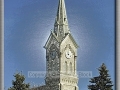 St. Mary's Church Steeple, All Aglow