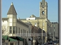 Main Street Looking West with Old Ozaukee County Courthouse