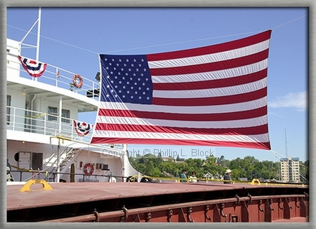 Aboard the freighter Herbert C. Jackson