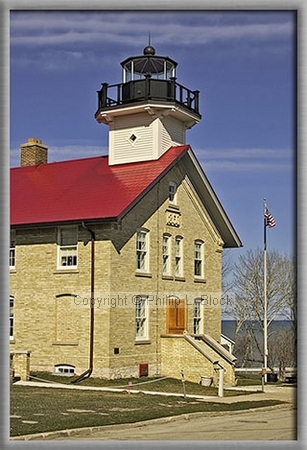 1860 USCG Light Station - Southwest View