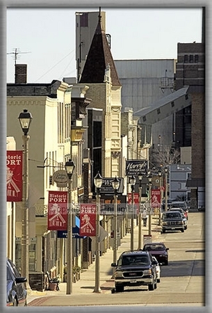 East Side of Franklin Street - Looking South