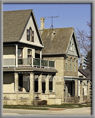 19th Century Cream City Brick Homes
