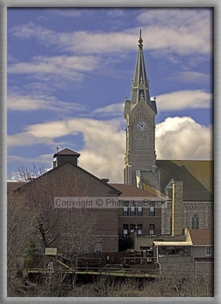 St. Mary's Church Steeple - East View
