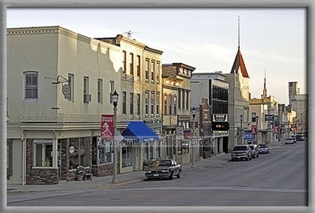East Side of Franklin Street Looking South
