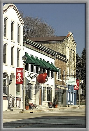 19th Century Buildings - North End of Franklin Street, West Side