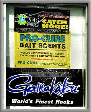 Fishing Signs - Window Display