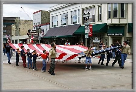 Honoring America's Flag