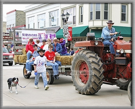 Survivors Riding in Country Style