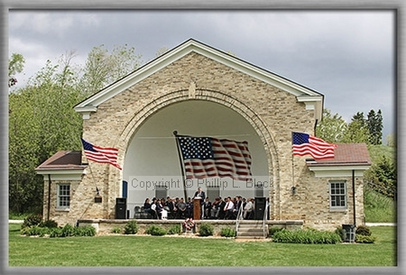 Band Shell - Memorial Day Observance