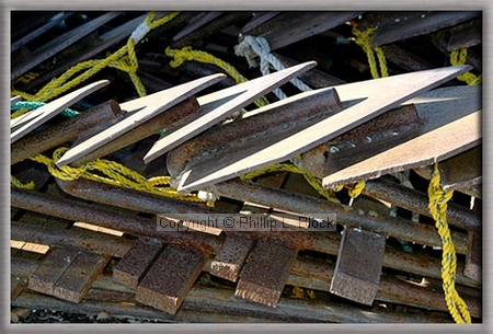 Net Anchors in Winter Storage - Sheboygan, WI
