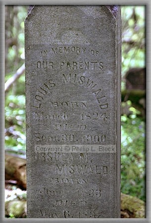 Irish Hollow Cemetery, Rockland, MI