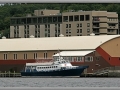 M/V Keweenaw Star moored near Dee Stadium in Houghton, MI