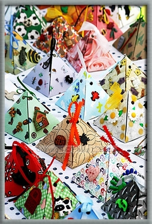 Paper Christmas Tree Ornaments