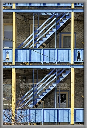 Apartment Balconies with Lighthouse Cutouts
