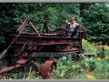 Relics of the Old UP – Abandoned Road Grader