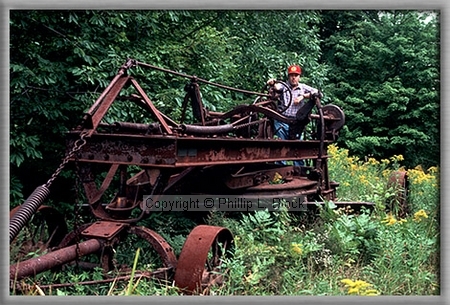 Relics of the Old UP – Abandoned Road Grader
