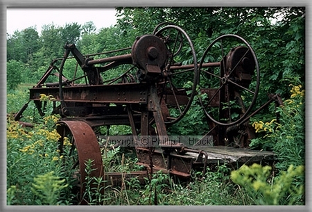 Relics of the Old UP – Abandoned Road Grader