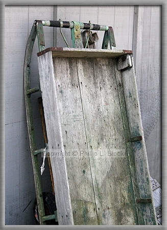 Wooden Cargo Sled