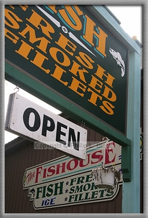 Fish House Signs
