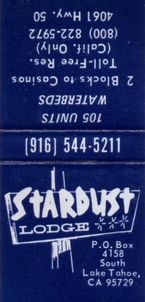 Stardust Lodge - Lake Tahoe, CA