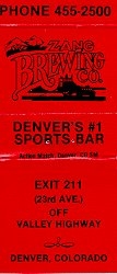 Zang Brewing Company - Denver, CO