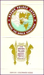 Ship's Tavern, Brown Palace Hotel - Denver, CO