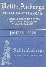 Petite Auberge Restaurant Francaia - Atlanta, GA