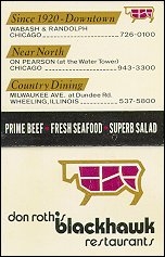 Don Roth's Blackhawk Restaurant - Chicago, IL