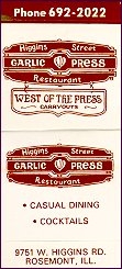 Garlic Press Restaurant - Rosemont, IL