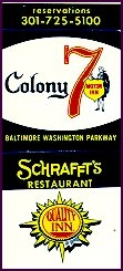 Colony 7 Motor Inn - Baltimore-Washington Parkway, MD