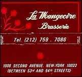 La Mangeoire Brasserie - New York, NY