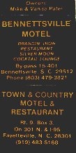 Town & Country Motel & Restaurant - Fayetteville, NC